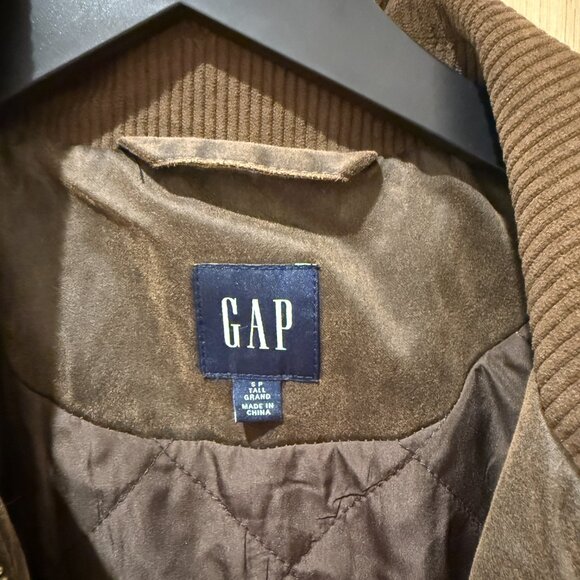 Brand New Never Worn Waxed Canvas Barn Jacket - Gap - Size Small Tall - Picture 3 of 4
